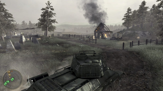 cod world at war tank