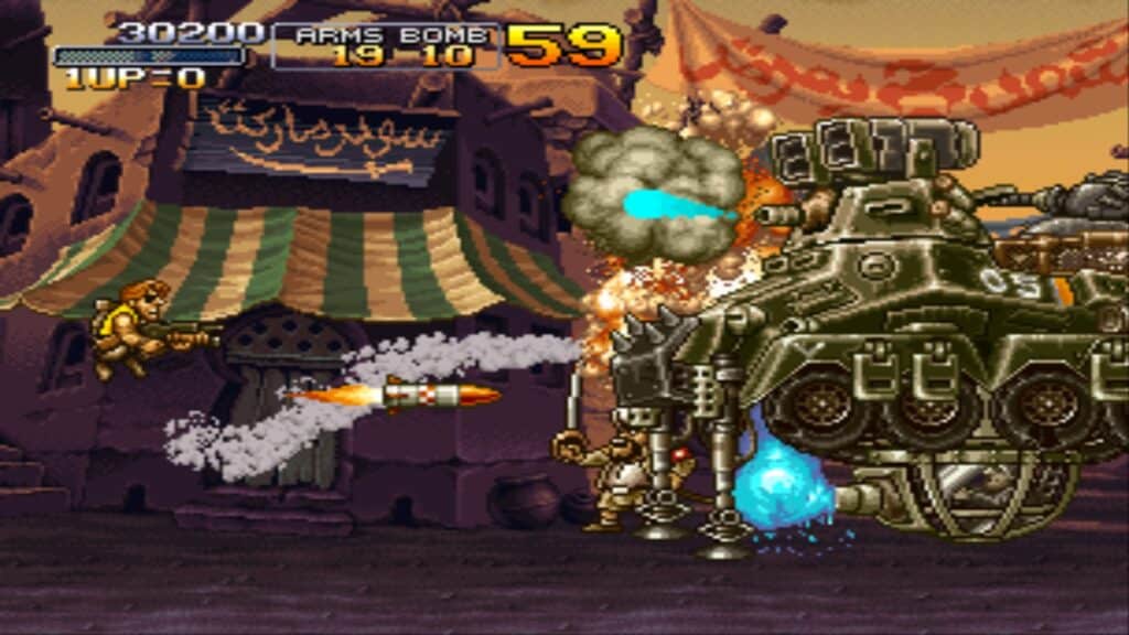 Metal Slug X level 1