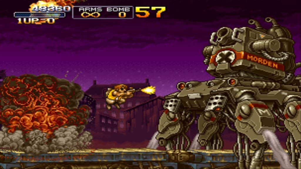 Metal Slug X boss