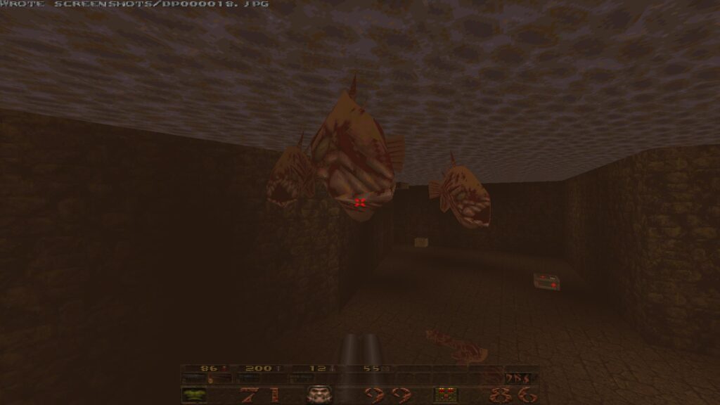 Quake underwater