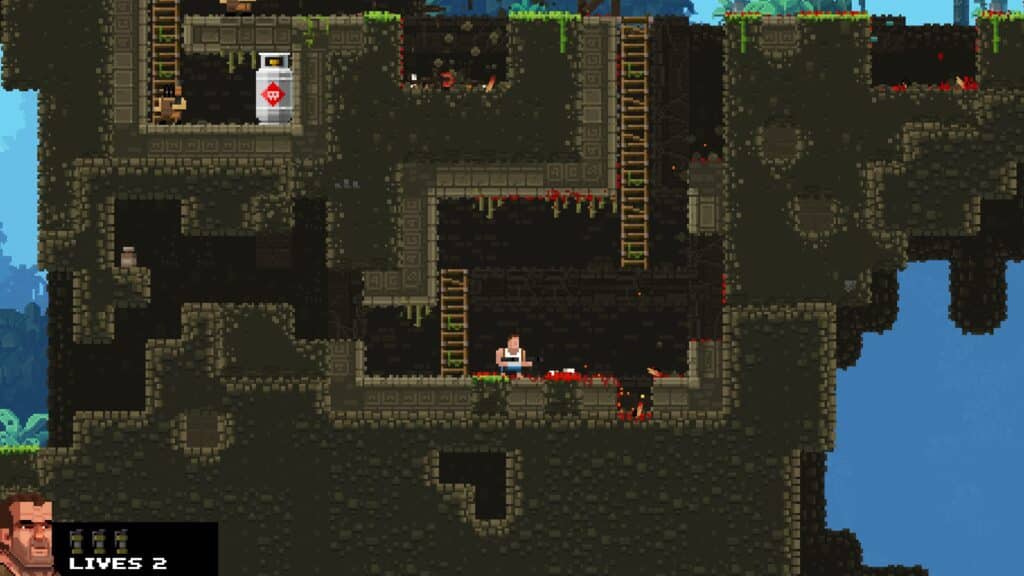 Broforce blood