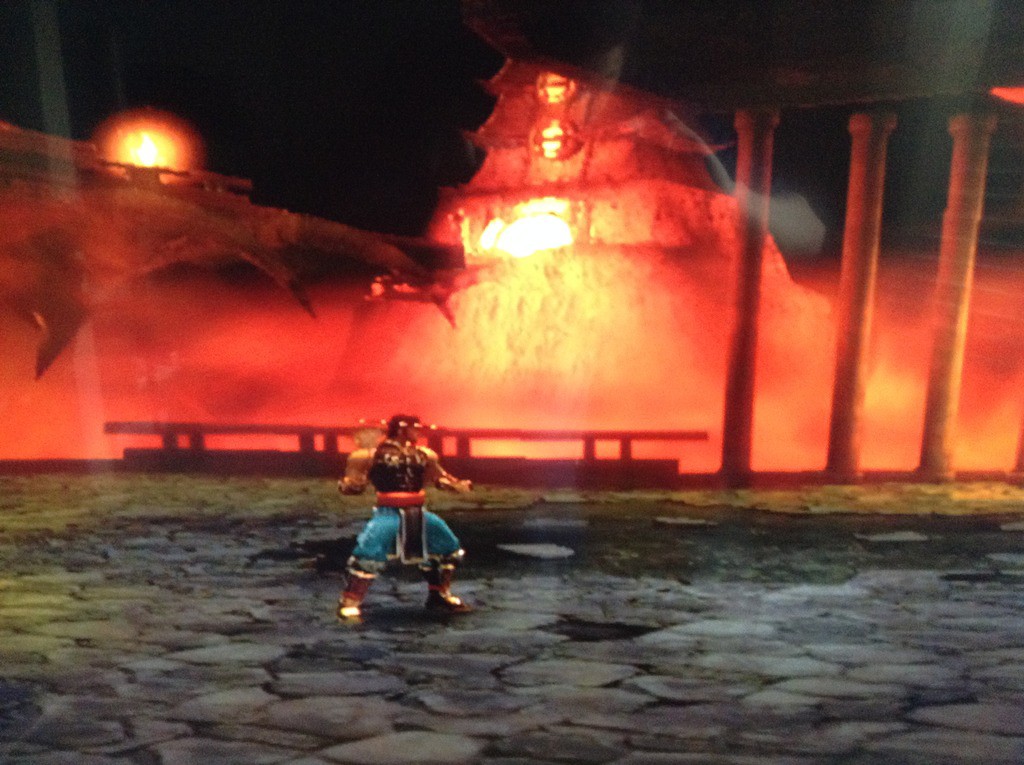Mortal Kombat Shaolin Monks temple