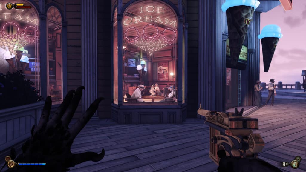 Bioshock Infinite crow power