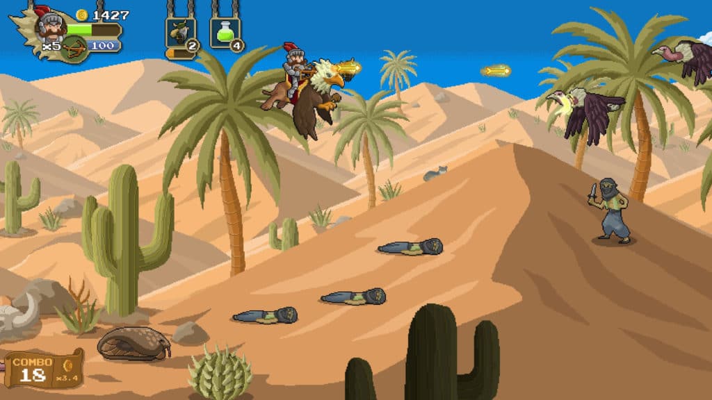 Gryphon Knight Epic Desert