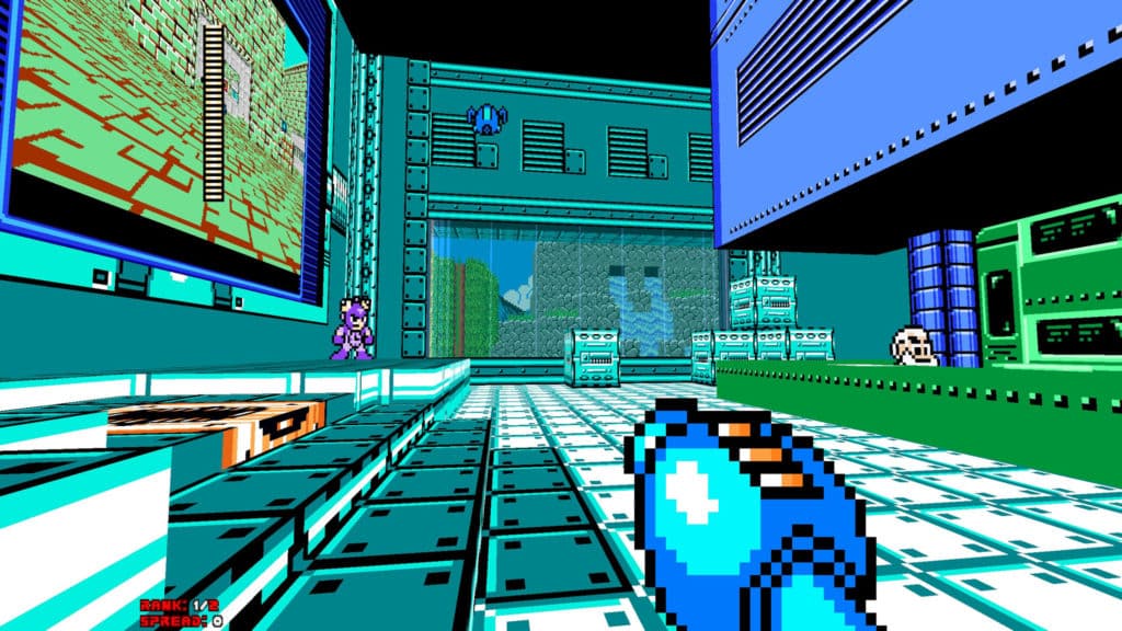 Mega Man 8-Bit Deathmatch overworld