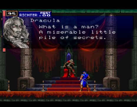 Castlevania Symphony of the Night Dracula