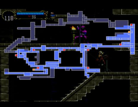 Castlevania Symphony of the Night Map