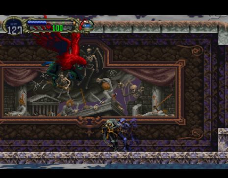 Castlevania Symphony of the Night Fight