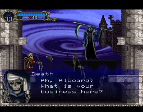 Castlevania Symphony of the Night Death