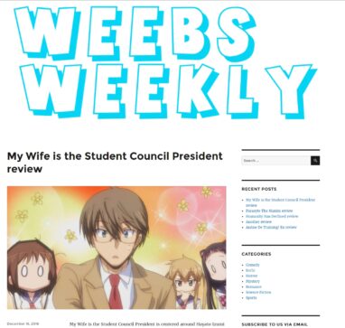 Weebs Weekly