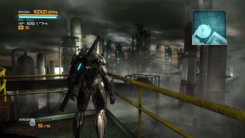 Metal Gear Rising Revengeance Enviornment