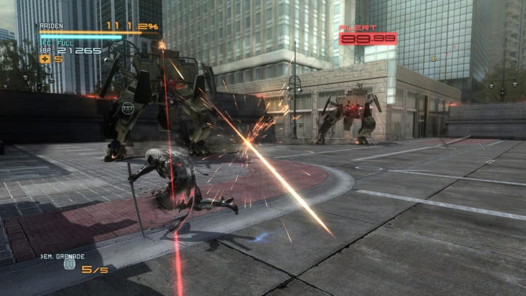Metal Gear Rising Revengeance Raiden