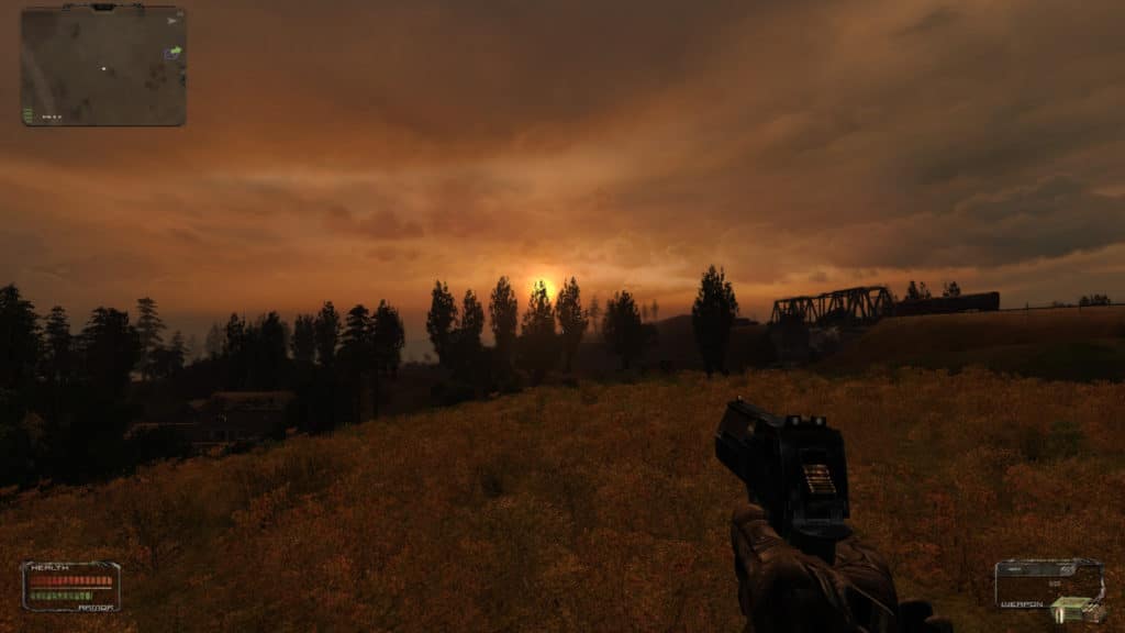 Stalker Shadow of Chernobyl Sunset