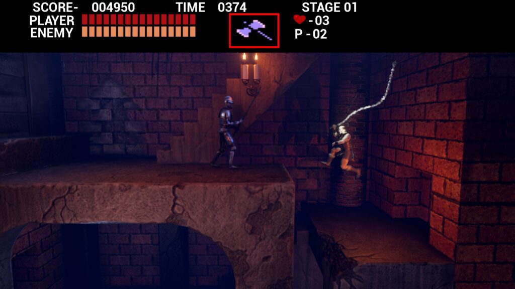 Castlevania 1 Remake Whip