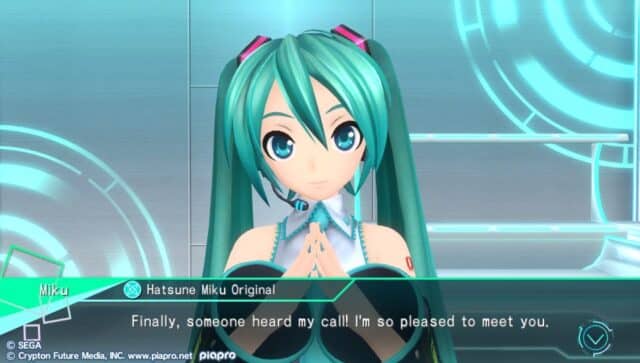 Hatsune Miku Project Diva X Story