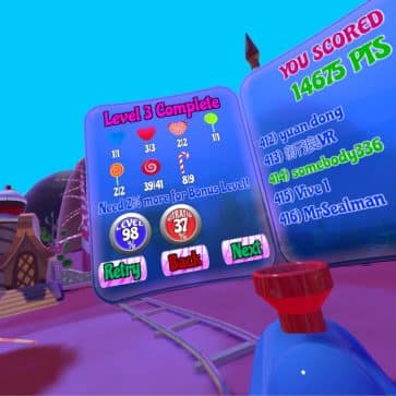 Candy Kingdom VR Leaderboards