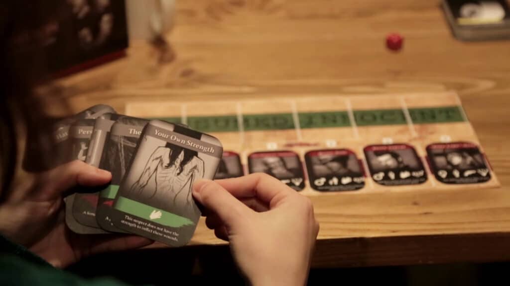 Deadly Premonition Board Game Action Cards