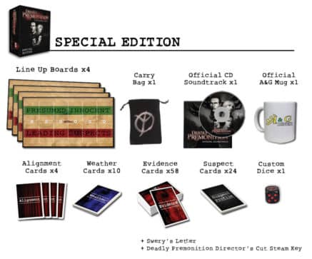 Deadly Premonition Board Game Special Edition