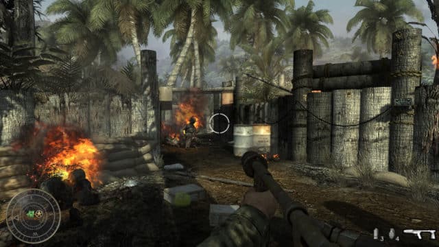 Call of Duty World at War Flamethrower