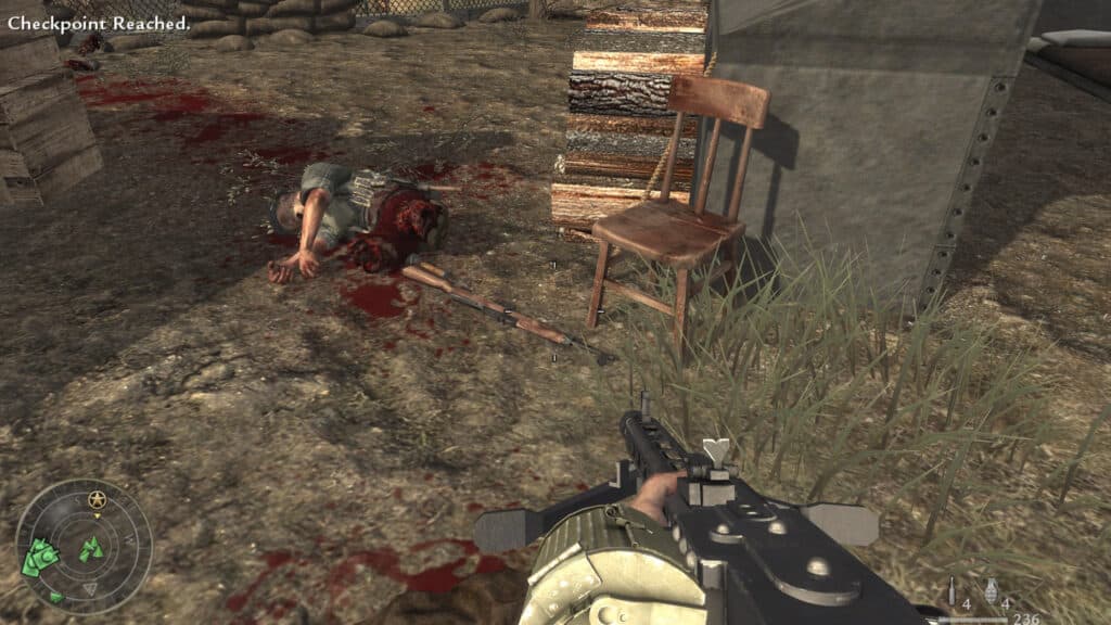 Call of Duty World at War Gore