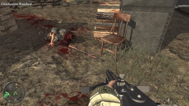 Call of Duty World at War Gore