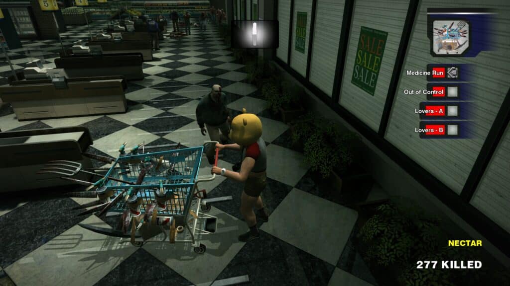 Dead Rising Shopping Cart