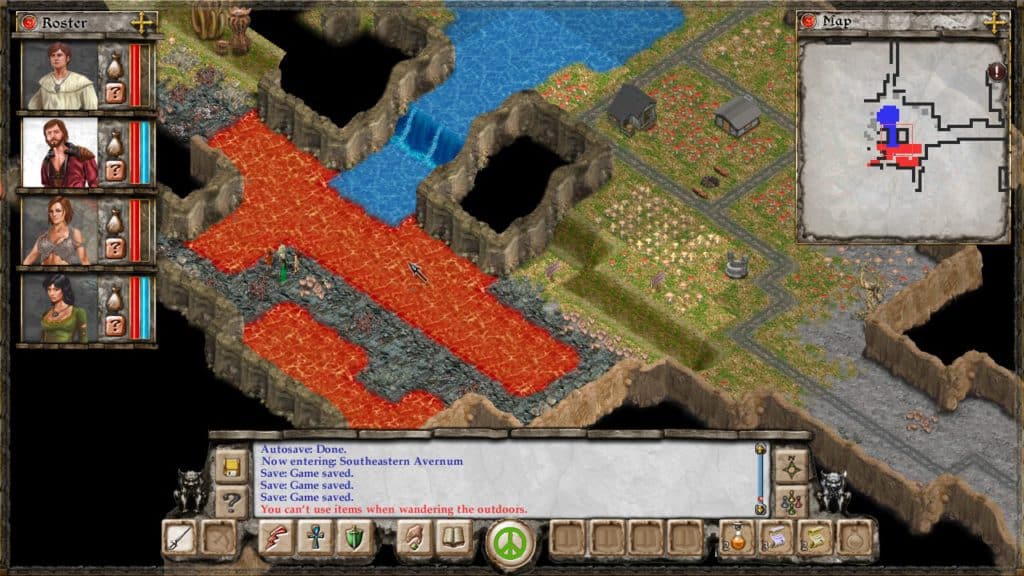 Avernum Escape From the Pit Lava
