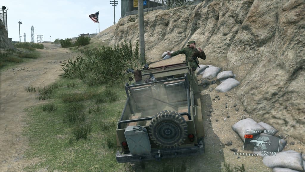 Metal Gear Grounds Zero Jeep