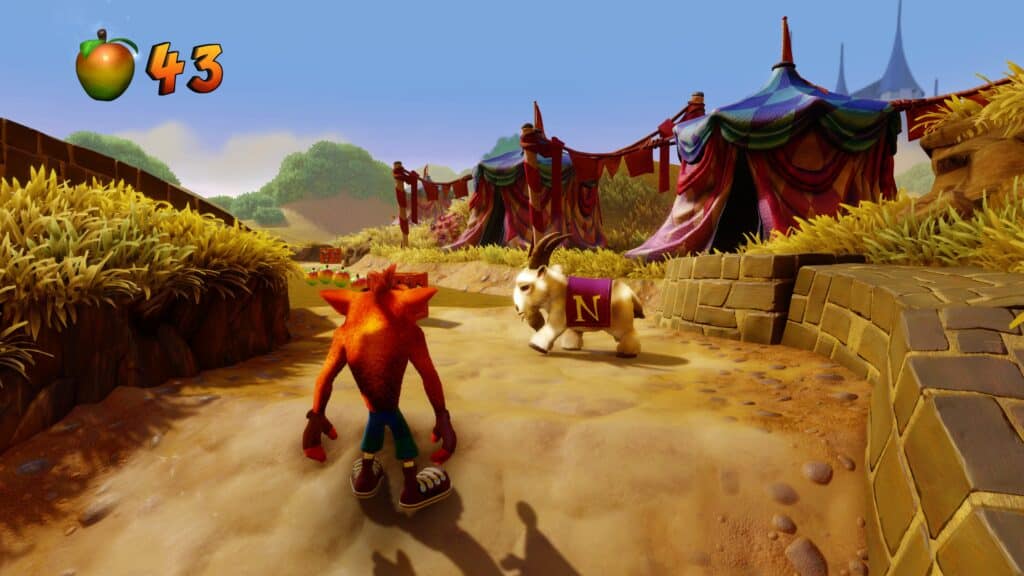 Crash Bandicoot 3 Remastered Goat