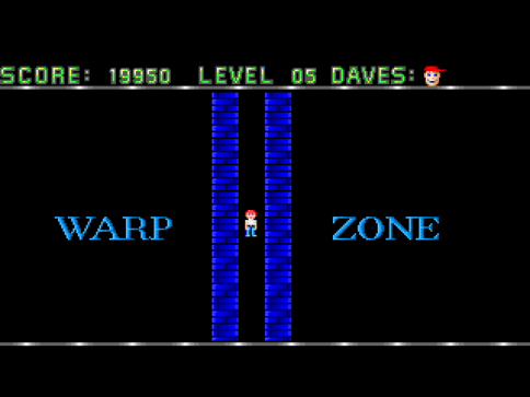 Dangerous Dave Warp Zone