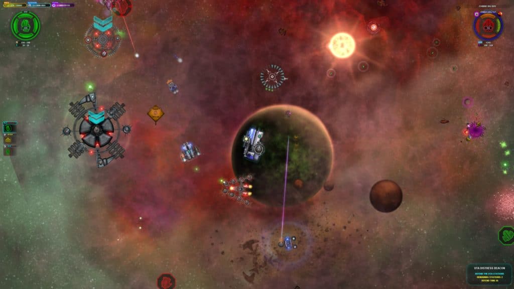 Space Pirates and Zombies Warp Point