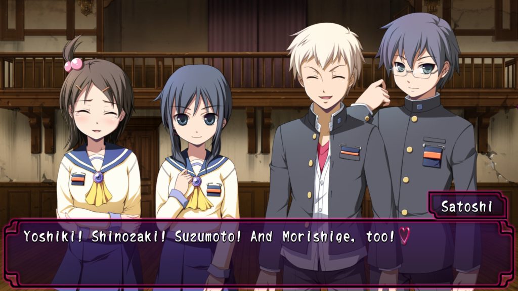 Corpse Party Sweet Sachiko's Hysteric Birthday Bash Characters