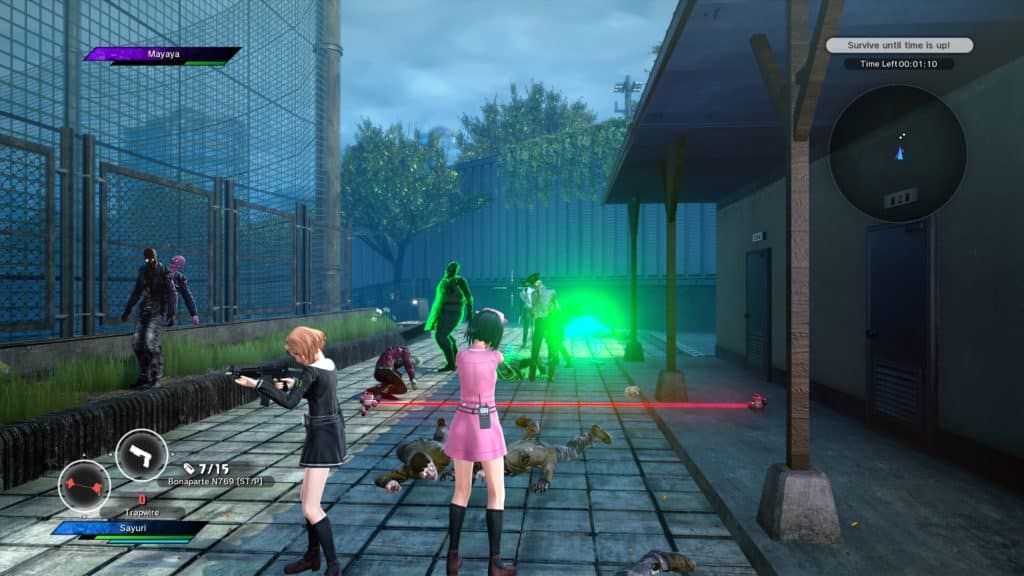 School Girl Zombie Hunter Laser